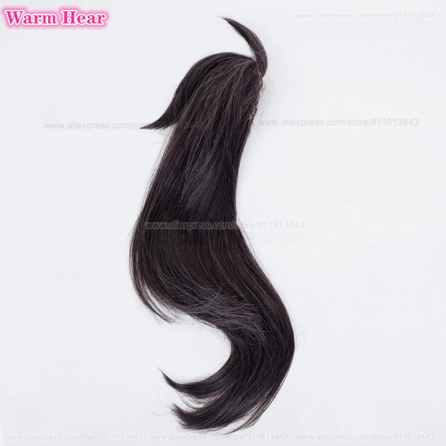 Parrucca Cosplay sintetica Ame pioggia di alta qualità 45cm parrucche Anime Ame-chan nere capelli resistenti al calore OMG Kawaii Angel-chan KAngel parrucche