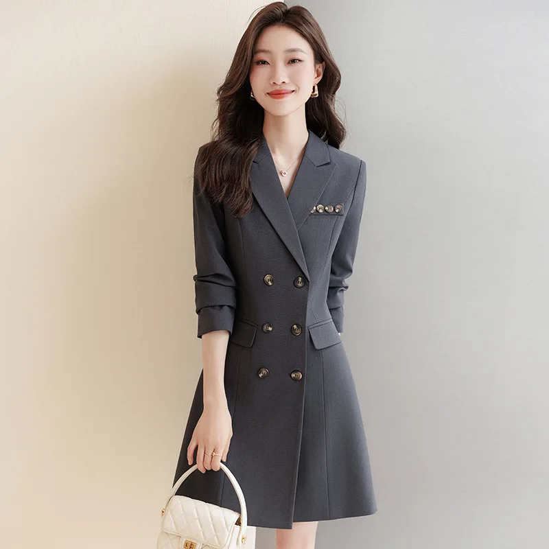 

new spring autumn office lady plus size brand female women girls dress