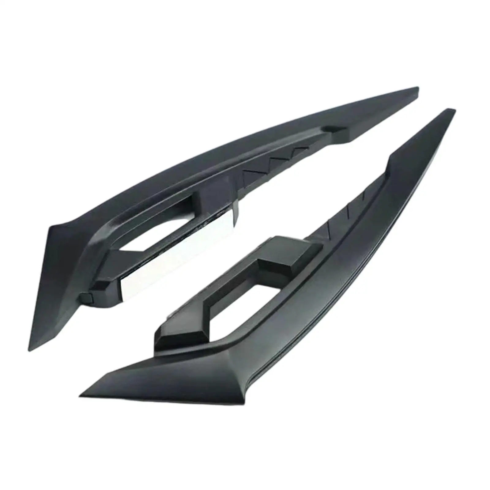 2Pcs Motorcycle Winglets Front Fairing Winglets Spare Part Lightweight Replaces Stylish Component Modification Accessory