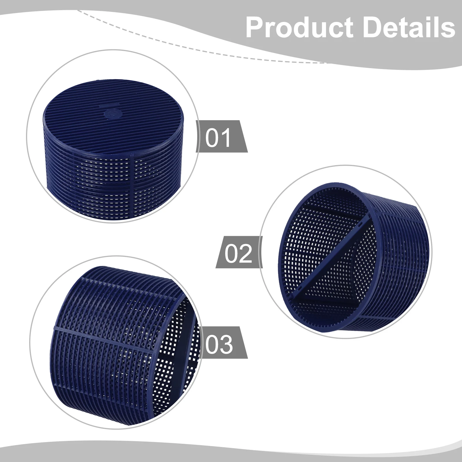 

Filter Pool Skimmer Basket For Swimming Pool 1pcs Accessories B-116 Black Plastic SP-1082-C Practical Brand New