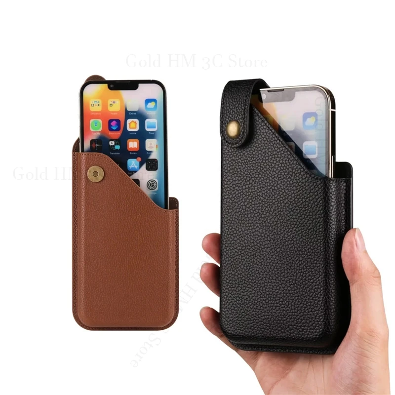 

Universal Cover Leather Phone Cases For Google Pixel 10 9 Pro XL 9A 8a 7A 6 5a 4a 5G 3a XL 10Pro Waist Belt Loop Bag Phone Pouch