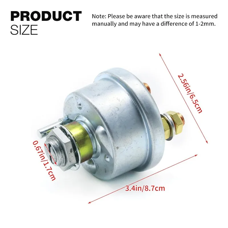 

7N0718 For 316GC E312C 313D2 320D2 Battery Disconnect Ignition Switch E312C E315D E320C Master Power Starter Disconnect Switch