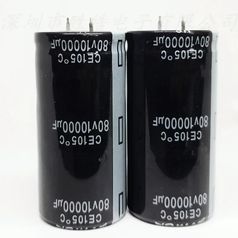 (2 uds-20 piezas) condensadores electrolíticos de aluminio 80V10000UF volumen: 35X50MM/30X50MM pies duros