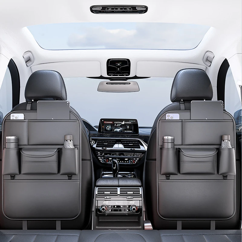 Сумка для хранения спинки автомобиля, подстаканник, сумка для хранения различных вещей, большая вместительная сумка для хранения, коврик для спинки сиденья