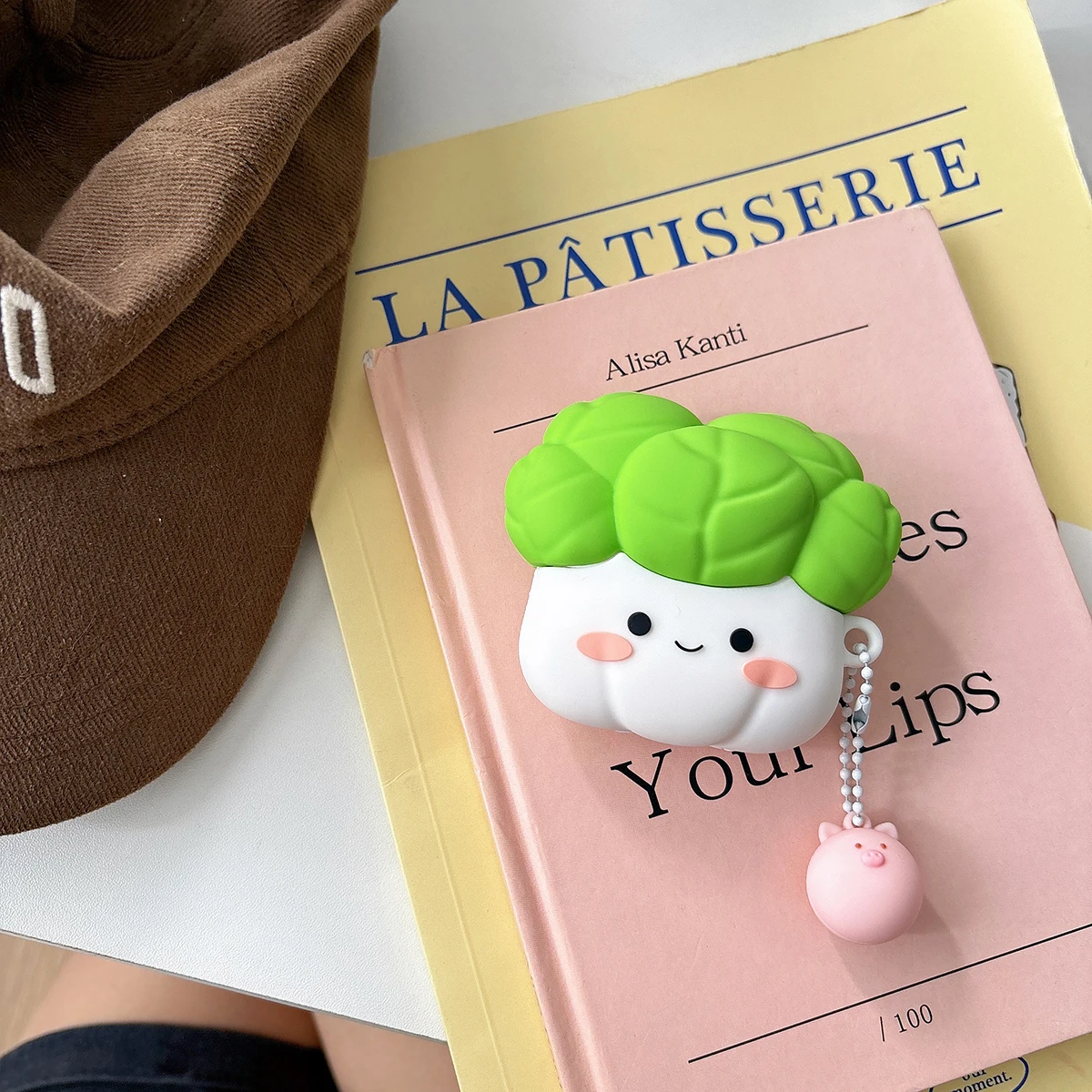 

3D Vegetables Earphone Case For Airpods pro airpods pro 2 airpods 3 Airpods 4 Pendant Cute Cartoon Silicone Headphones case New