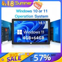 4GB DDR3 RAM 32GB/64GB ROM 10.1 INCH Windows 10/ Windows 11 Tablet 64Bit Z8350/N3350 CPU 1920*1200 IPS Screen HDMI Port USB 3.0