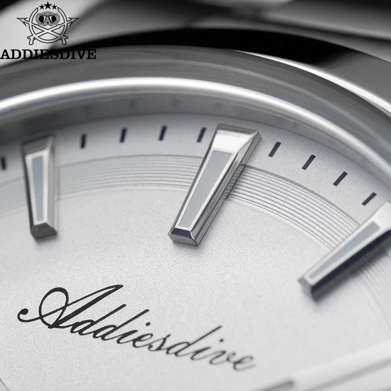 

Новые кварцевые часы ADDIESDIVE, роскошные мужские часы K1 с минеральным стеклом, стальным корпусом 316L, водонепроницаемые, простые, 36 мм, AD2066