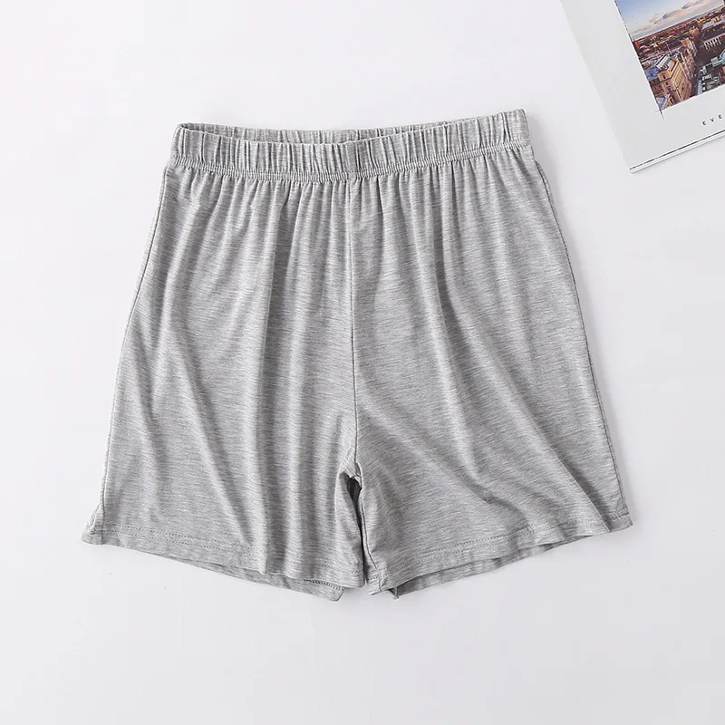 Summer Women's Sleep Bottoms Women Soft Thin Shorts Casual Homewear Pants At Home Sleepwear Solid Color Sleeping Short Pants