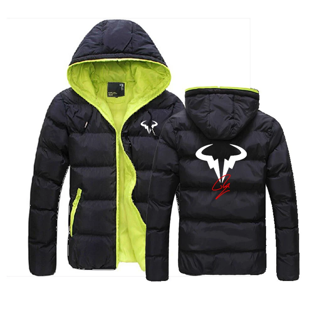 

Rafael Nadal Tennis Player 2024 New Men Spring Autumn Six-color Cotton Jacket Casual Hooded Comfortable Solid Color Coat