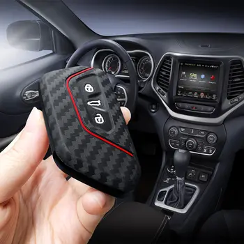 Pro Volkswagen VW Golf 8 GTI ID 4 Pro Seat Leon Mk4 Cupra Formentor Pro Škoda Octavia A8 MK4 Mk8 Pouzdro na klíče od auta Kryt a držák klíčů 6 nejlepší prodej pouzdro na klíče od VW - №3
