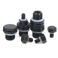 10pcs M12*1.5 Nylon Waterproof Air Vent Valve Screw In Protective Vent Plug