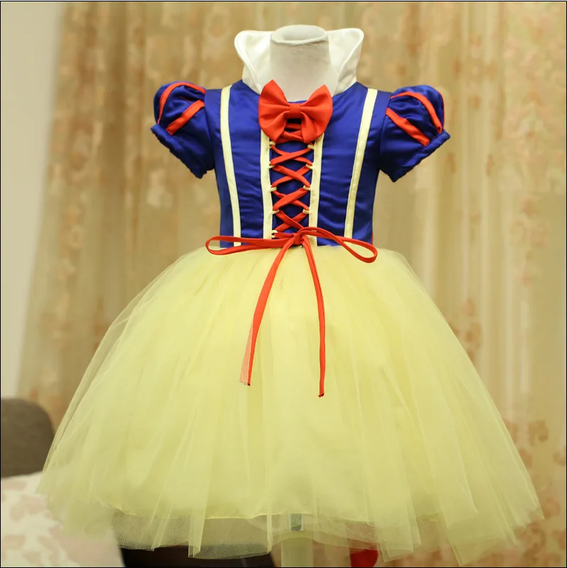 

Halloween Children's Costume Cosplay Snow White Dress Girls Anime Cosplay Masquerade Tutu Costume