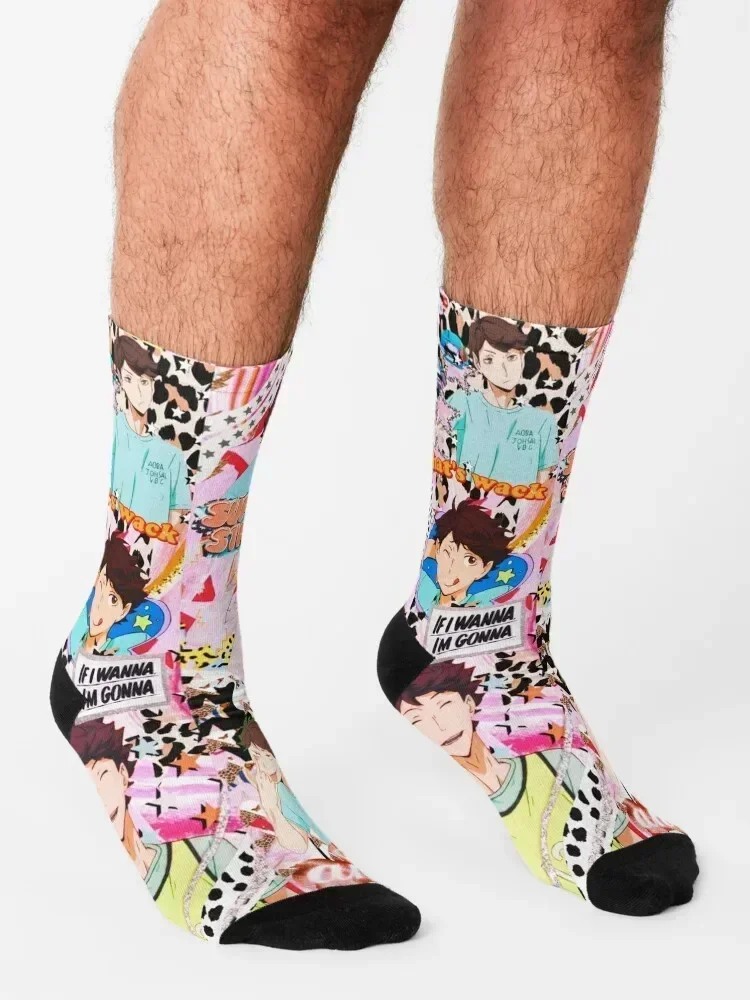 oikawa Socks Crossfit essential christmas gifts Men's Boy Child Socks Women's