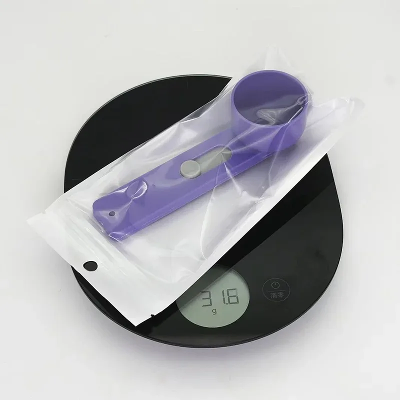 لا تسرب قياس ملعقة متعددة الأغراض الإبداعية قياس قمع خالية من الفوضى انزلاق ملعقة للطبخ الخبز المشروبات ملعقة #6