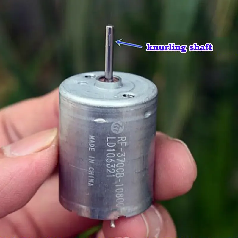 MABUCHI RF-370CB-10800 Precious Metal Brush Motor DC12V 18V 24V 5000RPM Knurling Shaft DIY Toy