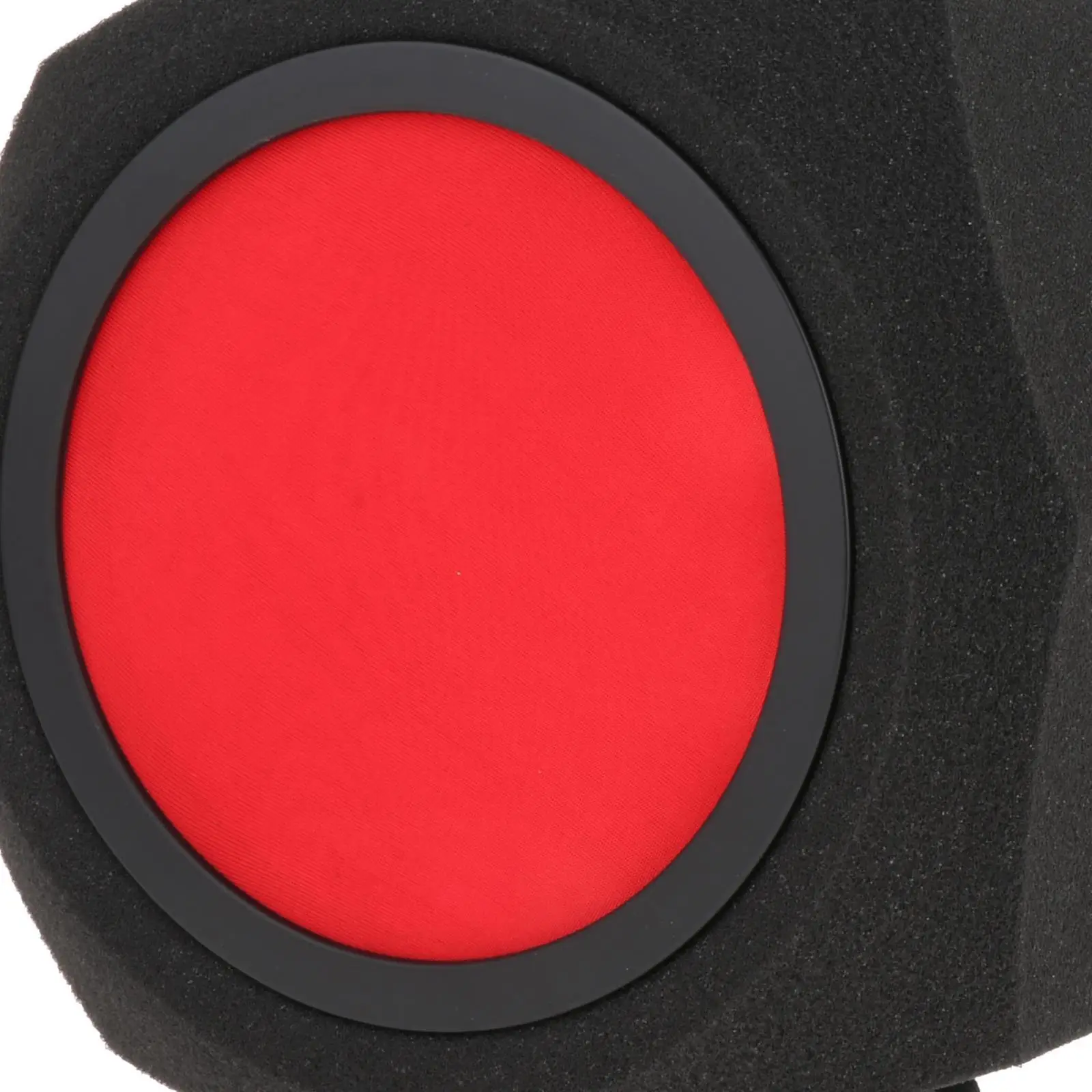 Microphone Screen Acoustic Sponge for Radio Studio Outdoor Performance Standard Red