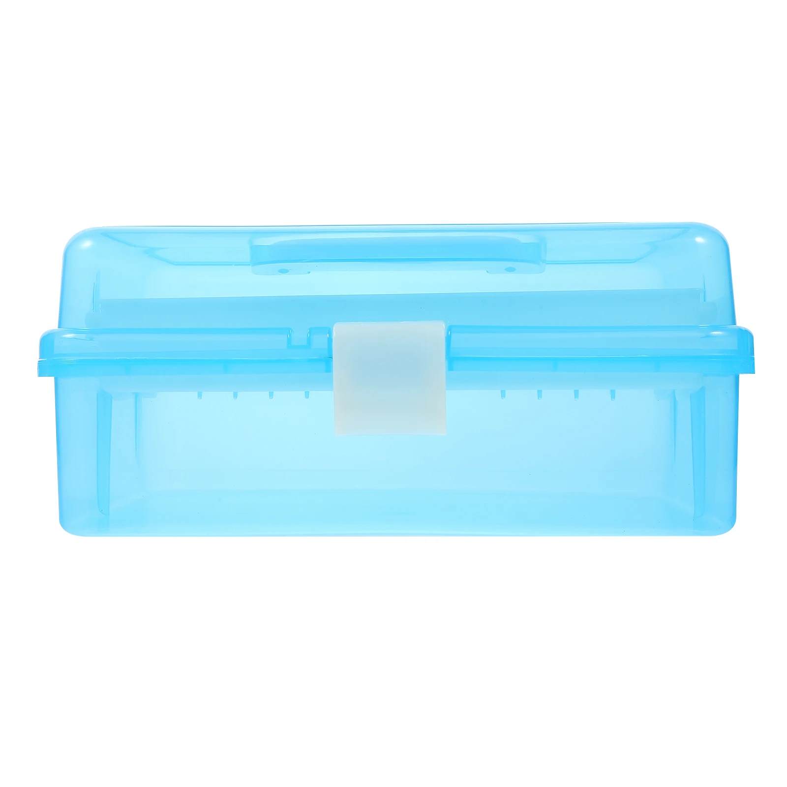 

Professional 3-Layer Storage Box Portable Plastic Tool Box Painting Tools Organizer Multi-Functional Storage Container for Home