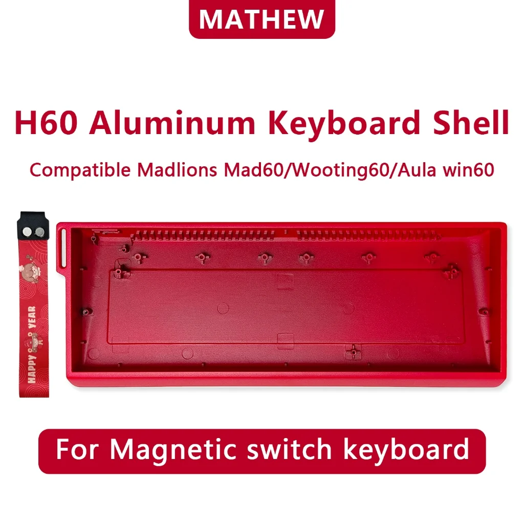 H60 メカニカルキーボードシェル Wooting 60HE MAD60 WIN60