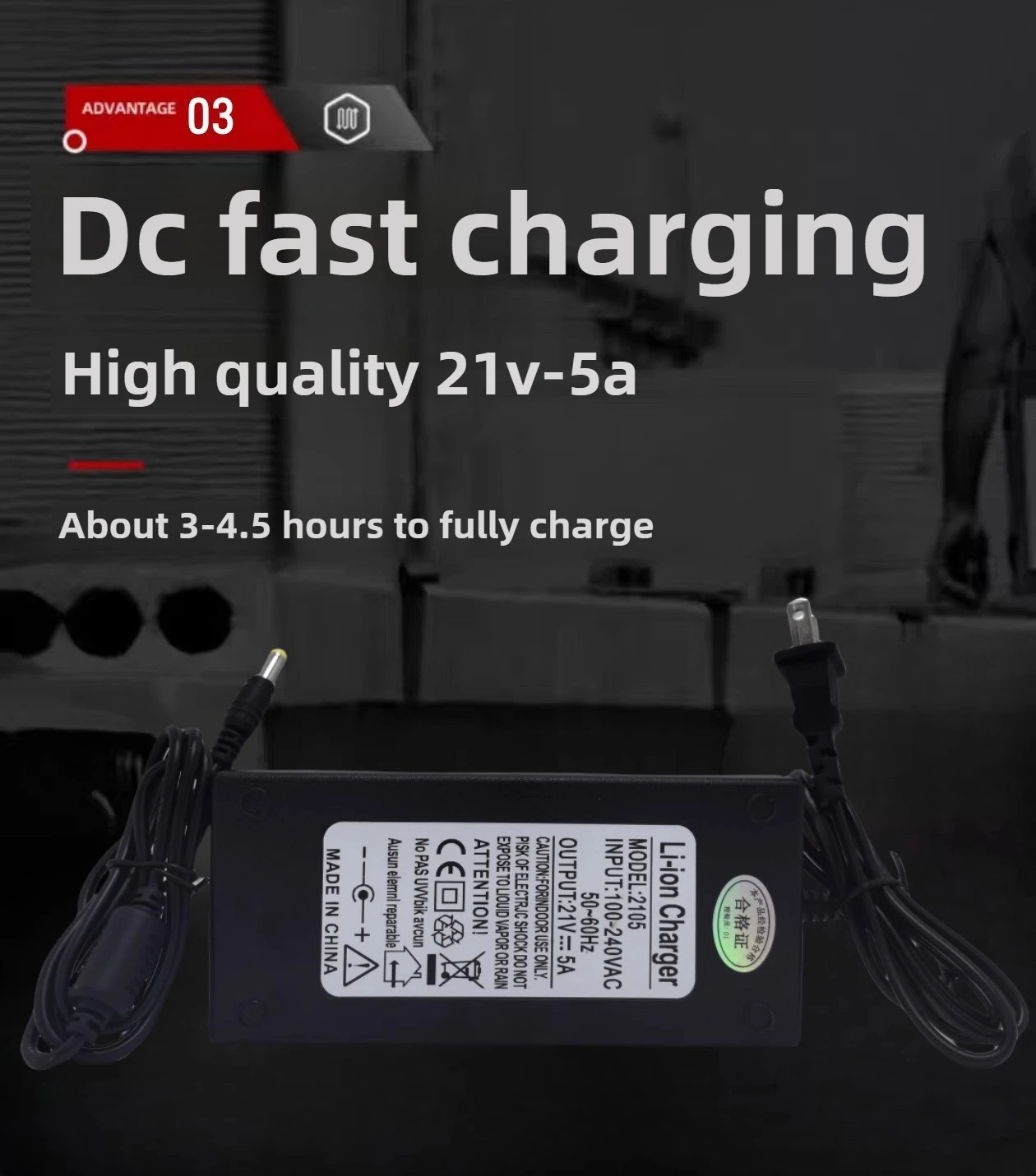 【Schnelle Lieferung】Für Makita 21V Akku 64mm Turbogebläse Bürstenloses kabelloses elektrisches Luftgebläse 2000g Schub Handheld Turbo Jet F