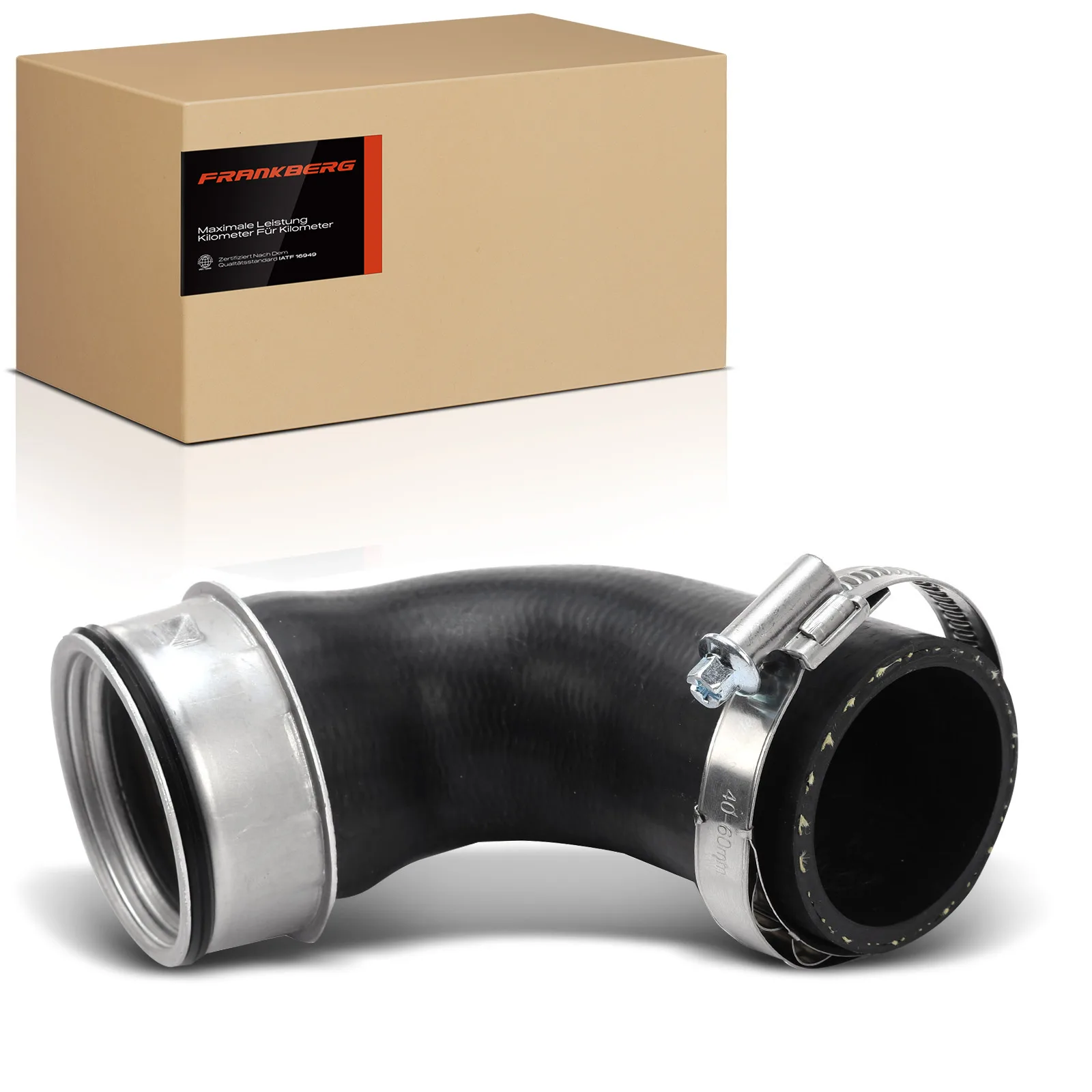 Frankberg 1x Radiatorslang Turbo Slang Ladeluchtkoeler voor Seat Cordoba Ibiza Skoda Fabia VW Polo 1.9L 6Q0145838N