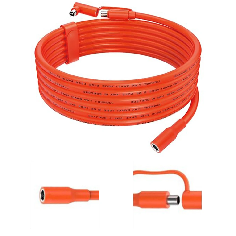 

Outdoor Power Connection DC8020 Power Cable Efficient Power Transfer Flexible Placement 3.26mm Outdoor Adventures