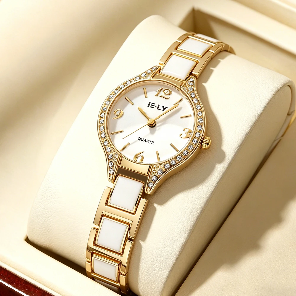 1Pc New Women's Quartz Watch - Gift And Exquisite Combination - Suitable For All Holiday Occasions