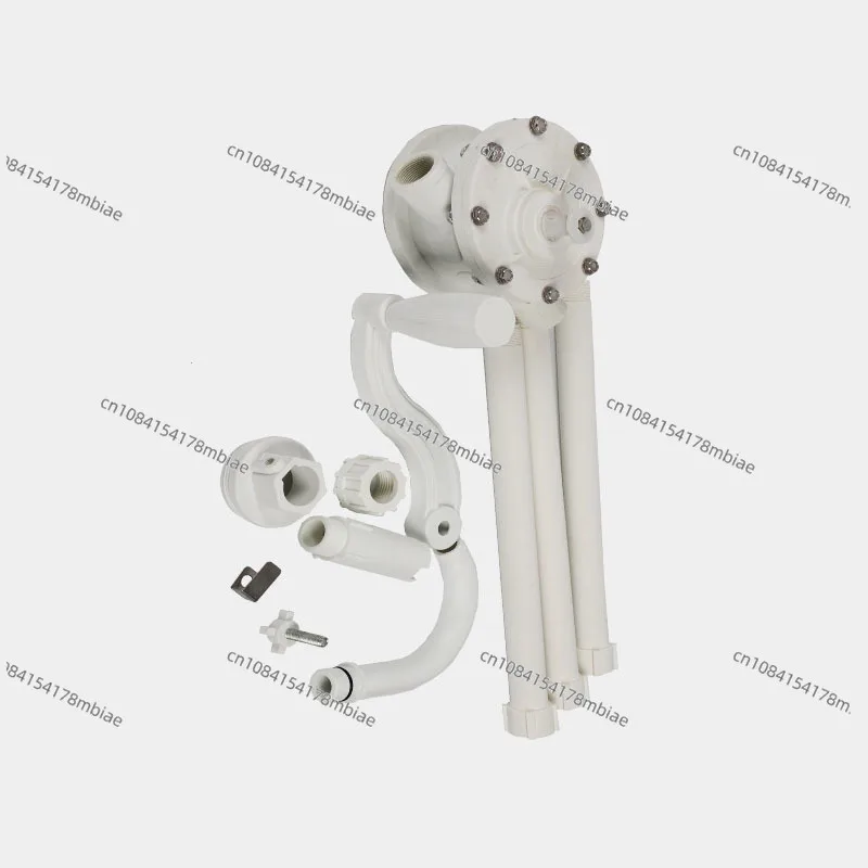 Car Oil Fuel Durable Plastic Rotary Drum Corrosion Resistant Acid Chemical Pump Hand Operated Gas Transfer Garden Water Manual