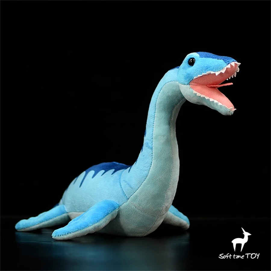 

Plesiosaur High Fidelity Anime Cute Jurassic Plushie Dinosaur Plush Toys Lifelike Animals Simulation Stuffed Doll Kawai Toy Gift