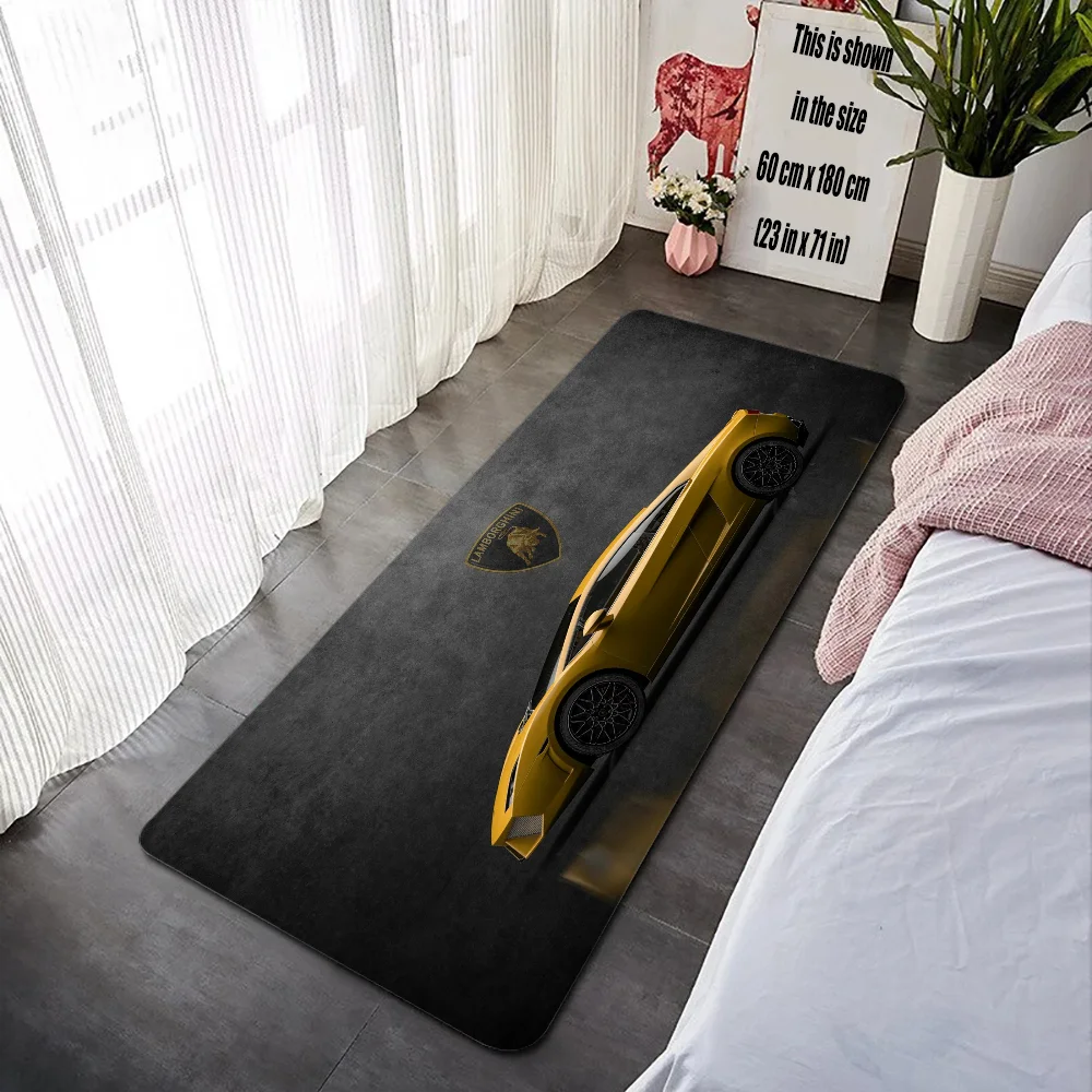

Door Mat Entrance Outdoor Mat for Hallway on the Floor L-Lamborghinis Bathroom Mats Cute Room Decor Carpet in the Bedroom Rug