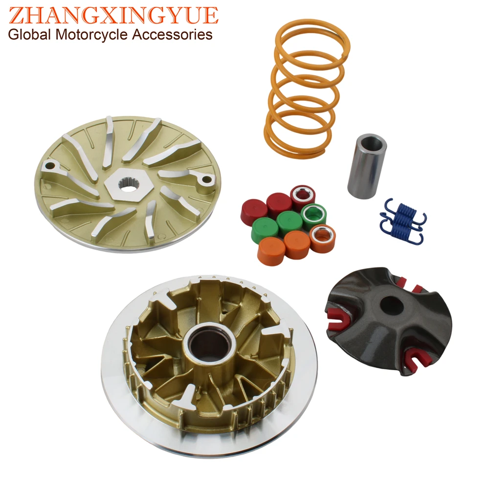 

Racing Variator Kit With Roller Weights 9g 11g 13g For Yamaha N-MAX 125 155 Aerox155 NVX Aerox NMAX 155cc Scooter