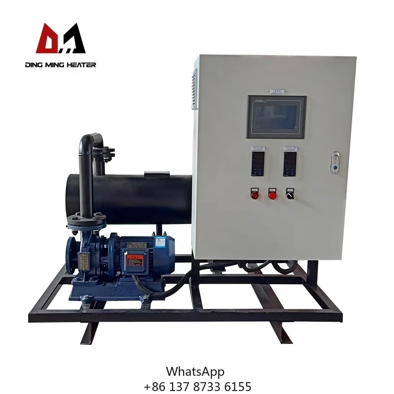 Compact Electric Inline Heater For DI Water In Chemical Engineering And Electronics Manufacturing Industries