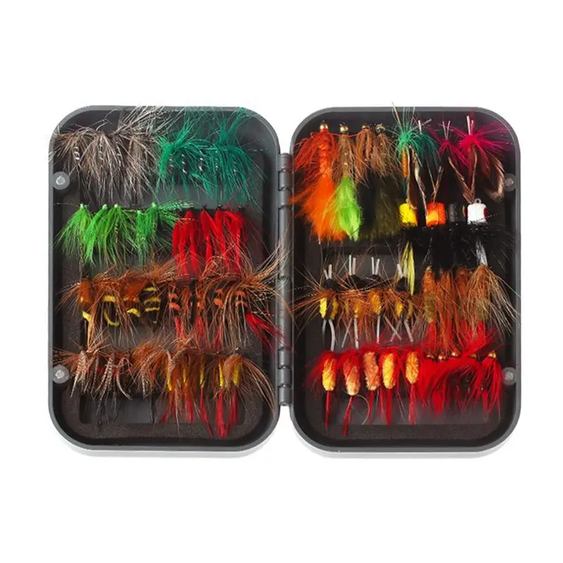 

Набор смешанных декоративных крючков для нахлыстовой ловли HOES, набор для украшения нахлыстовых мушек, крючки для нахлыстовой ловли, приманки для ловли форели, тип А