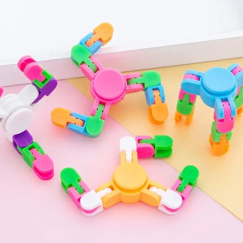 10Pcs Variable Fidget Spinner Gyro Stress Relief Toys for Adult Kids Birthday Party Favors Pinata Fillers School Rewards Gifts