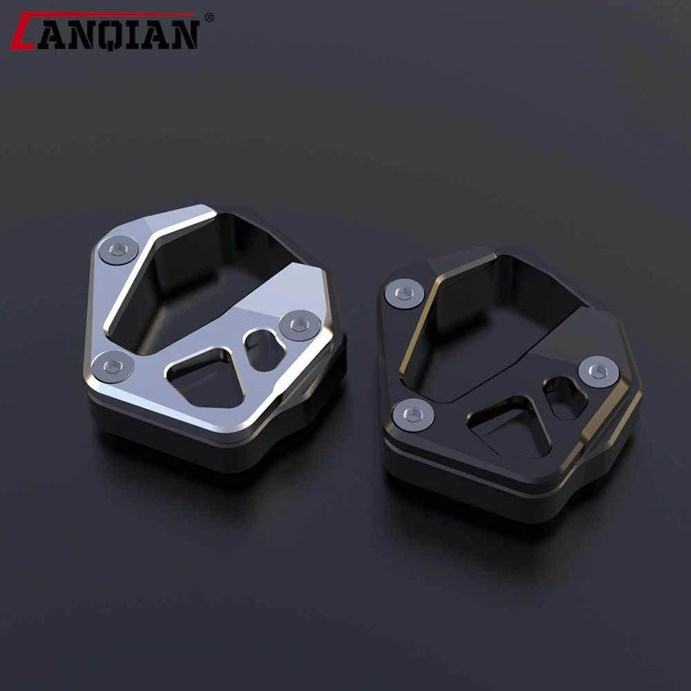 

For Moto Guzzi V100 Mandello S 2023-2024 Motorcycle V 100 Accessories Aluminium Side Stand Enlarger Kickstand Enlarge Plate Pad