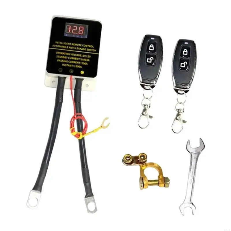 2025 New Sensitive Power Cut Off Device for 12V Vehicle Batteries Disconnect Switches Easy Install Broad Compatibility