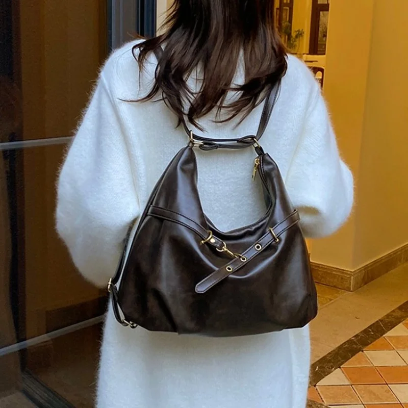 

Модная женская сумка через плечо из кожи с облачным принтом, в стиле Парижа, элегантная повседневная сумка