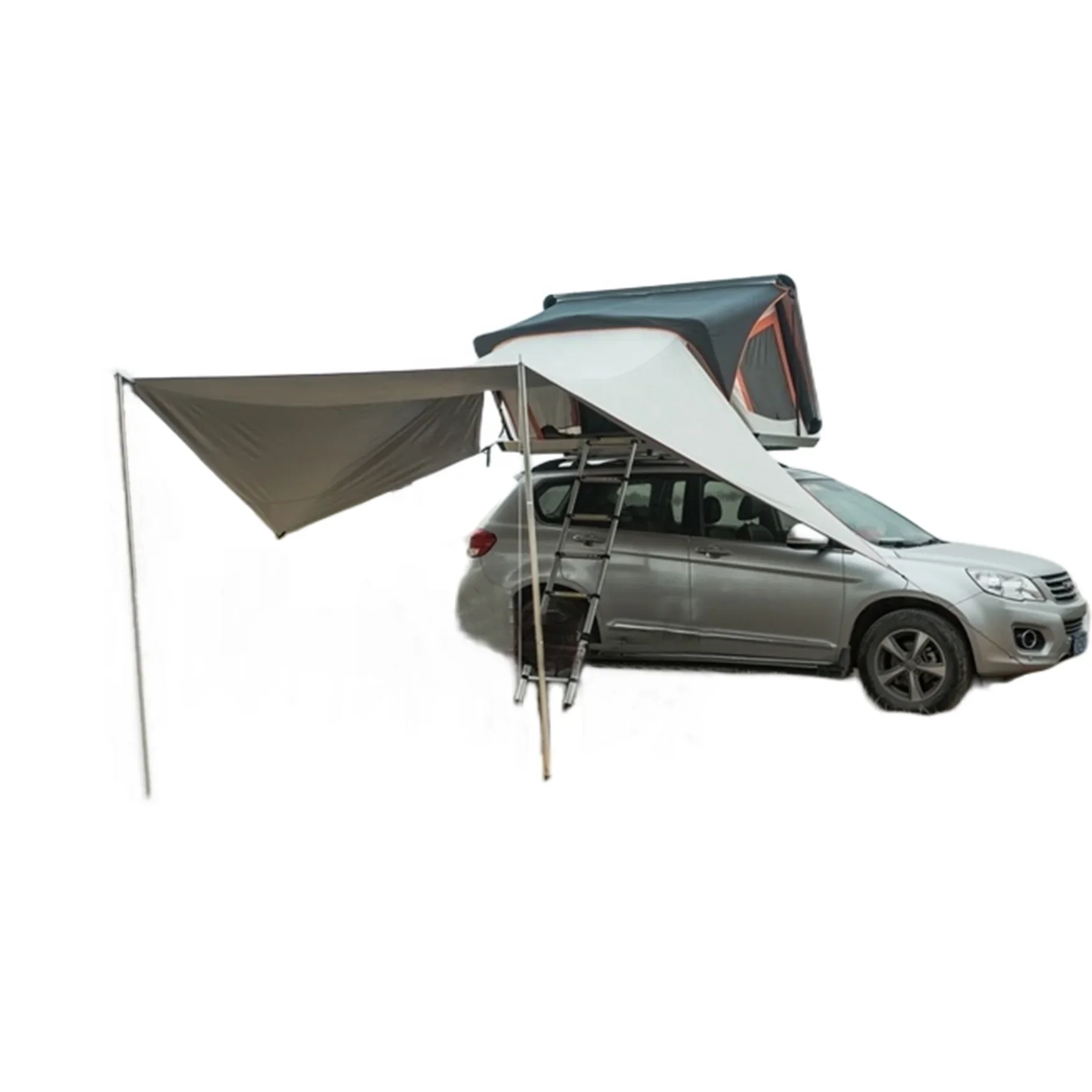 Outdoor Camping 4x4 roof top tent waterproof car side awning tarp