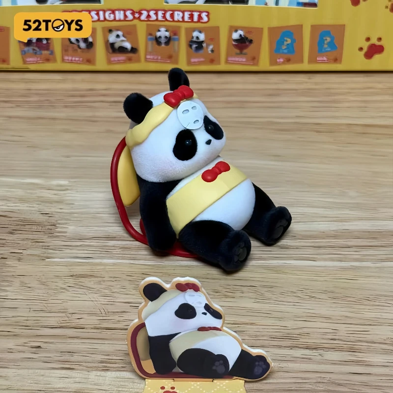 

52TOYS Children's Fun Diary Series Blind Box - Cute Panda Doll Desktop Ornament Fashion Periphery Collection for Kids