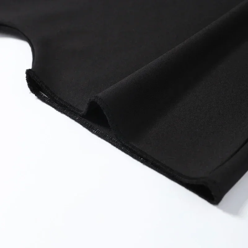 Sexy Rückenfreies Top und Hosen-Set für Damen, Einfarbiges Kurzarm-Oberteil mit Langer Schmaler Hose, Damenanzug für Sommer und Herbst 2026, Neu – Detail 4