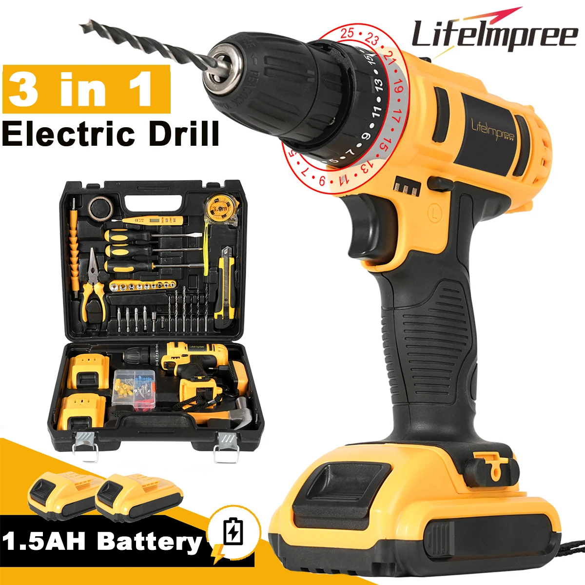 Die perfekte stellte: Alles, was Sie über die 3-in-1 Bohrmaschine wissen müssen