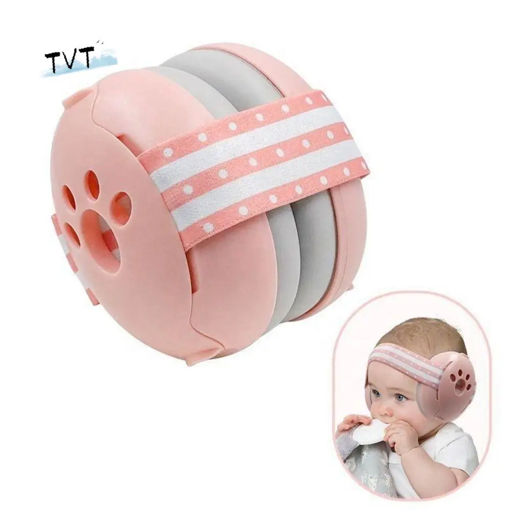 

2 in 1 Noise-Reducing Earmuffs Lightweight Portable Baby Ear Muffs Durable Noise-proof Infant Noise Reduction Earmuffs