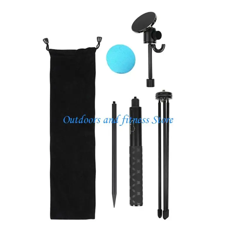 

H053 Aluminum Golf Training Phone Mount Base Universals Camera Stand