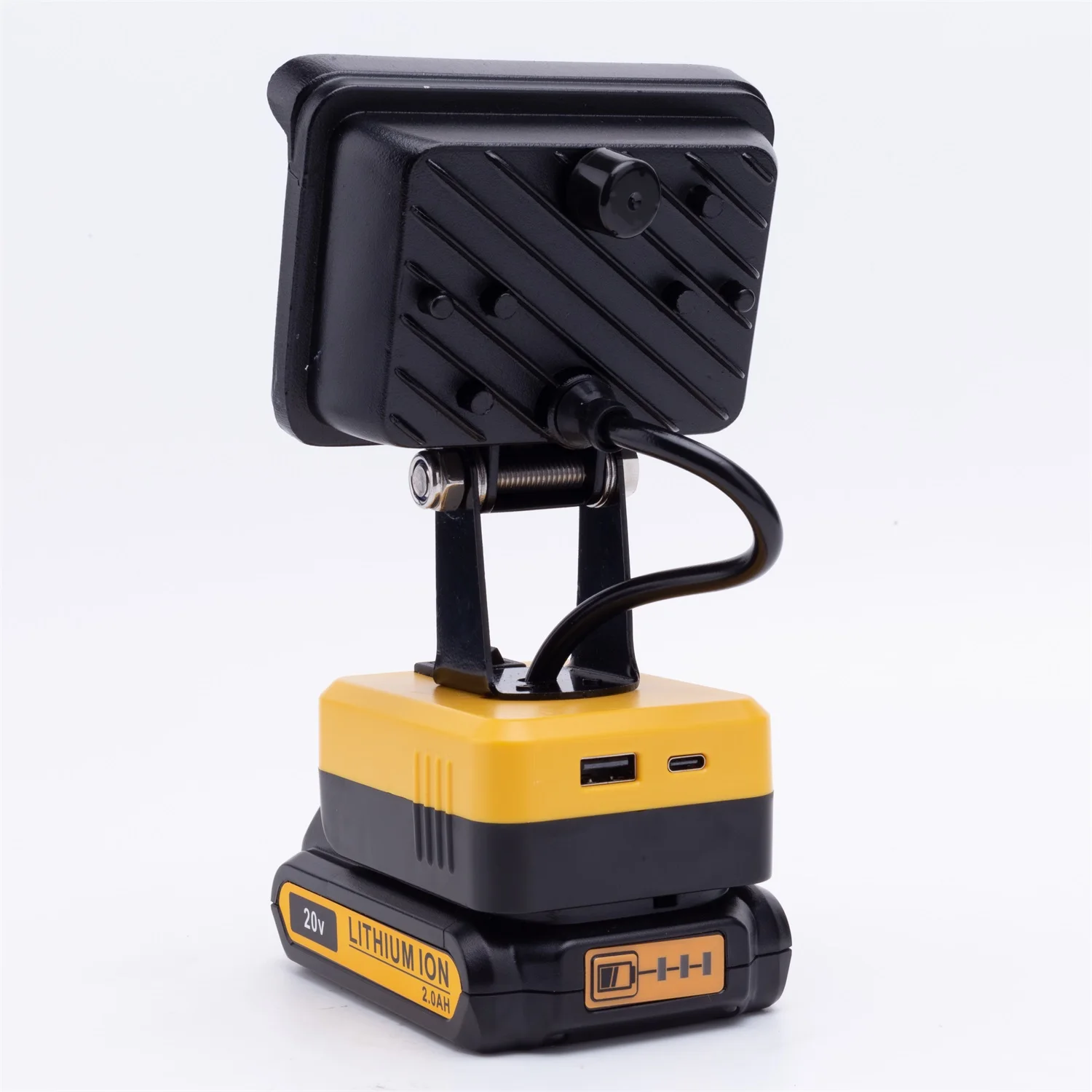 Portable Wireless LED Work Light for DeWalt 18V Lithium Battery Outdoor Lamp Emergency Lights（NO Battery ）