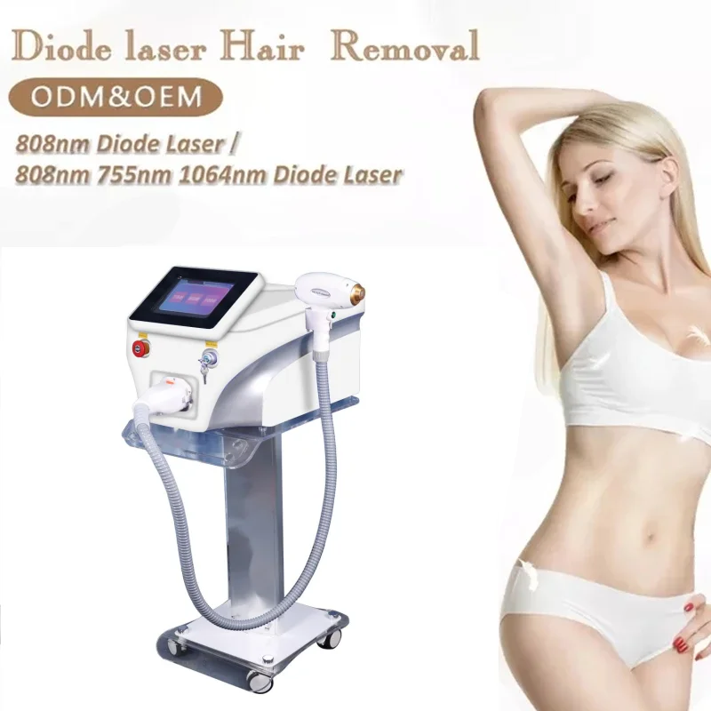 

3 Wavelength Hair Removal Diode 755 8081064 NM Portable Laser Diode Laser Hair Removal and Skin Rejuvenation Machine