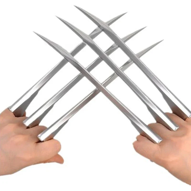 BEAST KINGDOM James Howlett Movie Cosplay Wolverine Plastic Claw Necklace James Howlett Halloween Carnival Party Prop for Ad@0Z*