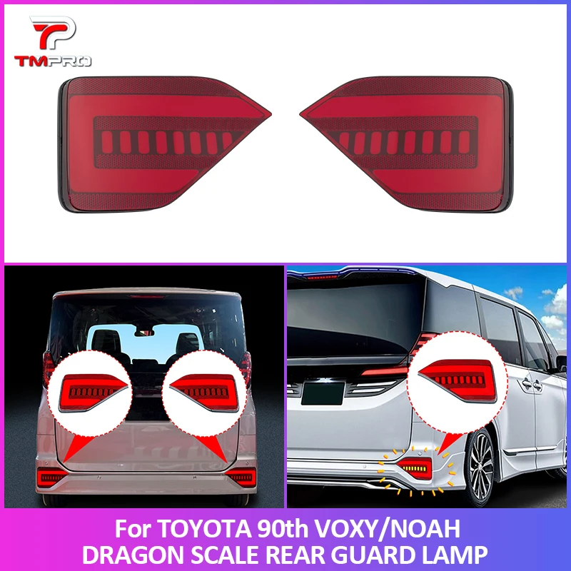 

Rear bumper lights, brake lights, and daytime running LED turn signals for Toyota Noah Voxy 90 series