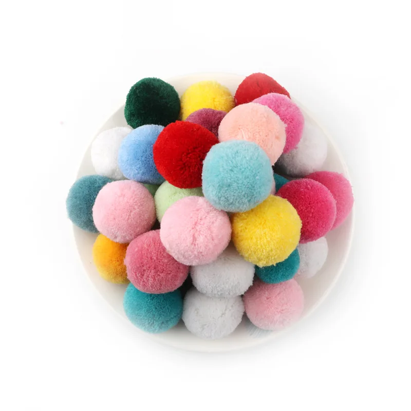 Mix Match 6 Specifications Cashmere Bayberry Ball Pompom DIY Clothing Hat Home Decoration Wedding Party Sewing Craft Accessories
