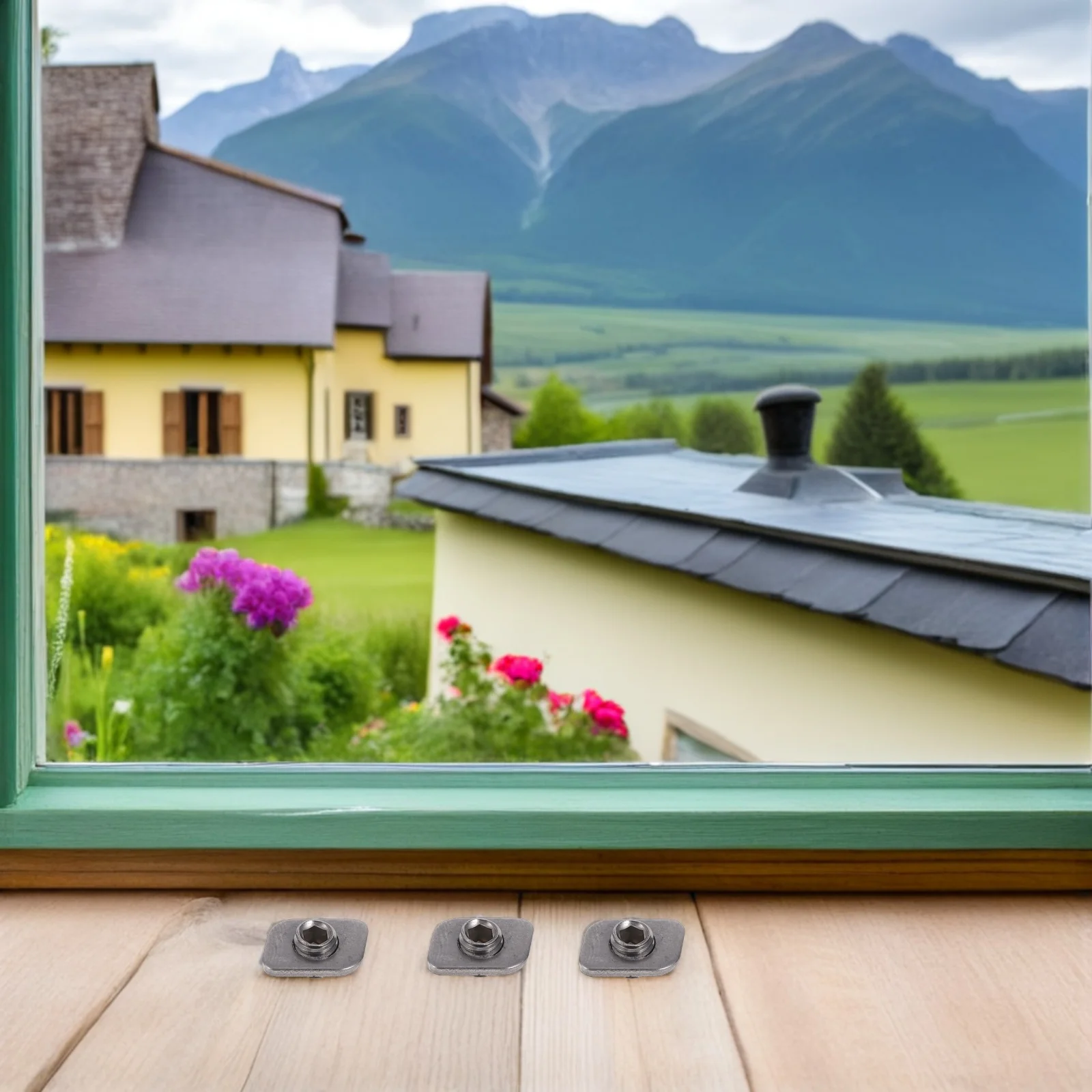 20 قطعة قفل سدادة الفولاذ المقاوم للصدأ انزلاق نافذة المحدد للمنزل مكتب الأمن قابل للتعديل نافذة مقيد كتلة