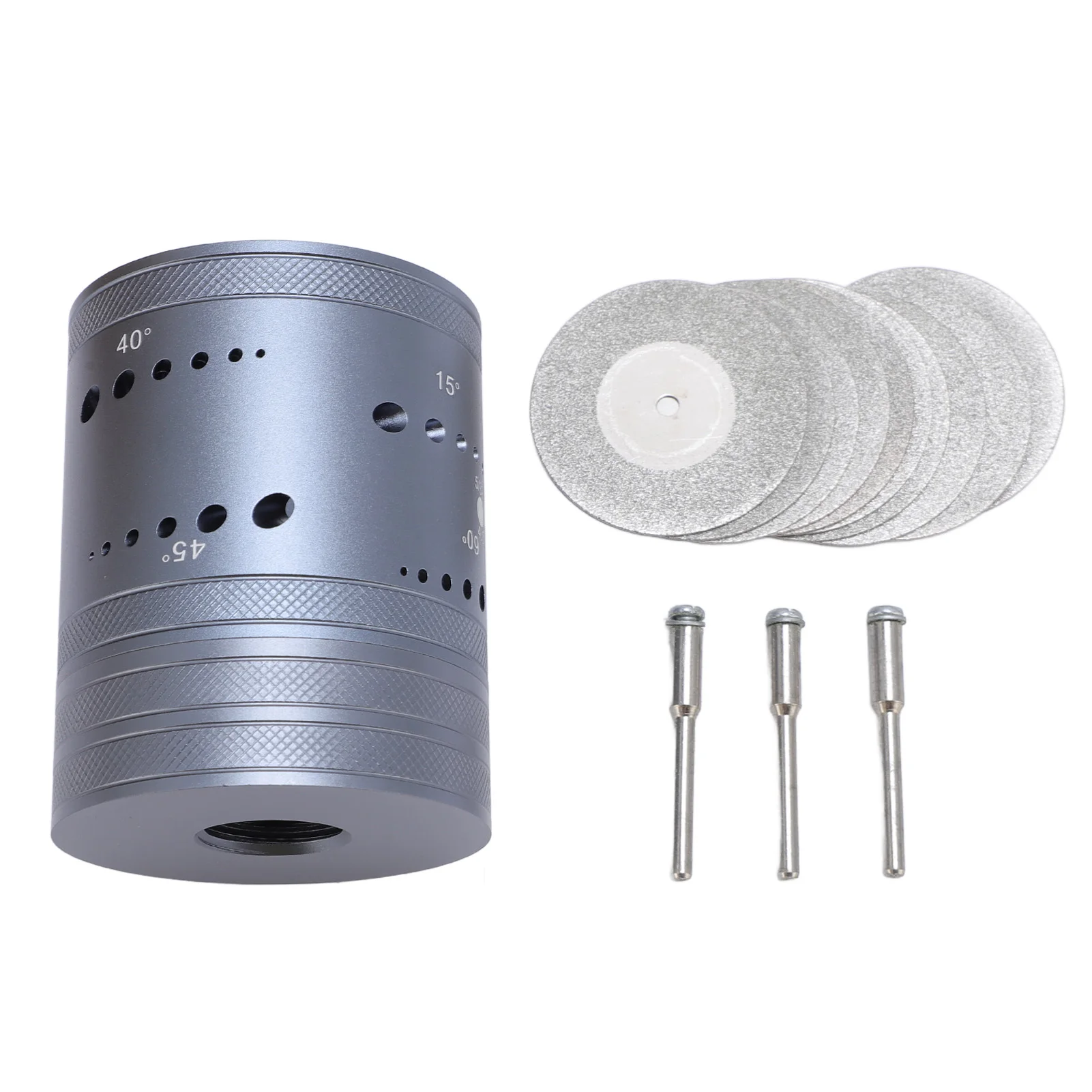 

Tungsten Electrode Sharpener Head With Cut Off Slots Steel Electrode Grinding Tool For TIG Welding