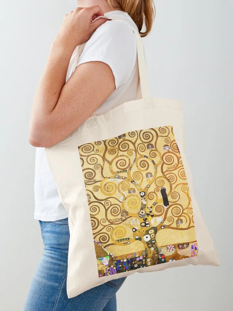 

Gustav Klimt The Tree of Life, Stoclet Frieze Tote Bag hand bag ladies Cloth bags canvas tote bag canvas tote bags